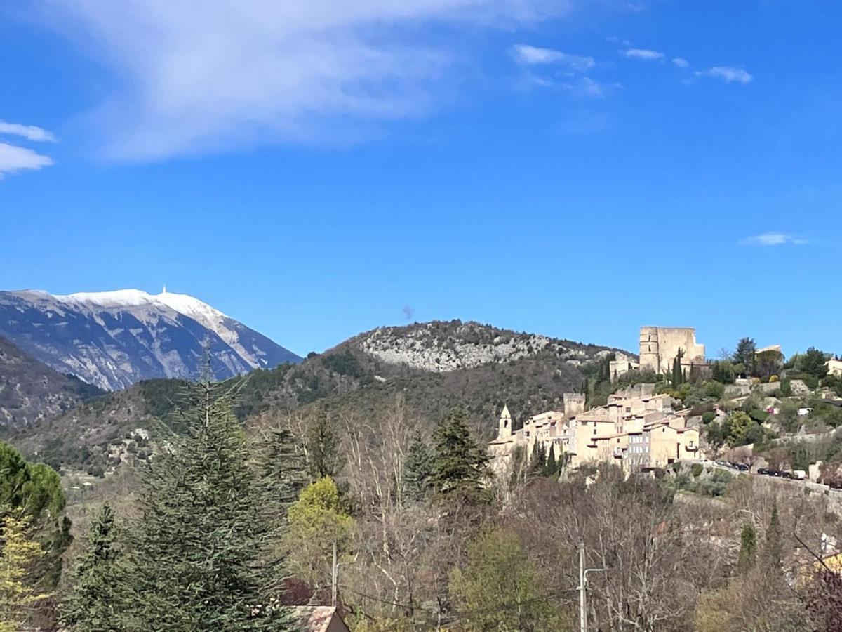 La Vue Est Belle Apartment Montbrun-les-Bains Luaran gambar